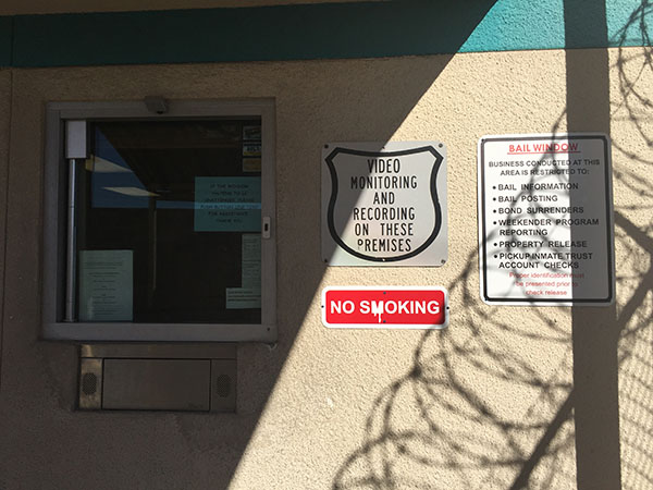 Las Vegas Detention Center Bail Window